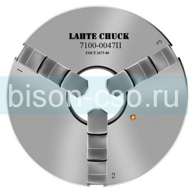 Патрон токарный 7100-0047 ф500мм ГОСТ 2675-80 с прямыми и обратными кулачками Тайвань (Китай)