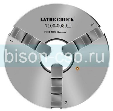 Патрон токарный 7100-0089П (К11400D8) Кэмлокк ф400мм ГОСТ 26651 Тайвань (Китай)