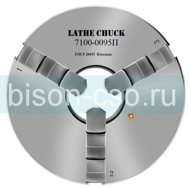 Патрон токарный 7100-0095П (К11500D11) Кэмлокк ф500мм ГОСТ 26651 Тайвань (Китай)