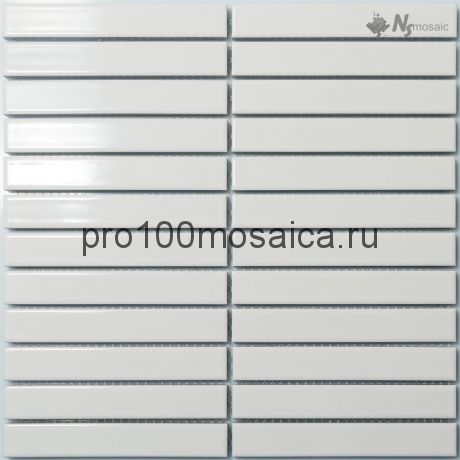 P-530. глянцевая Мозаика Палки серия PORCELAIN,  размер, мм: 296*300*5 (NS Mosaic)