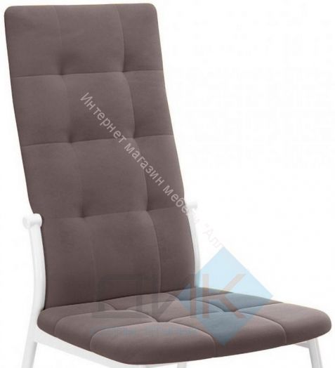 Стул ГАЛС-М каркас белый ткань B5 LATTE