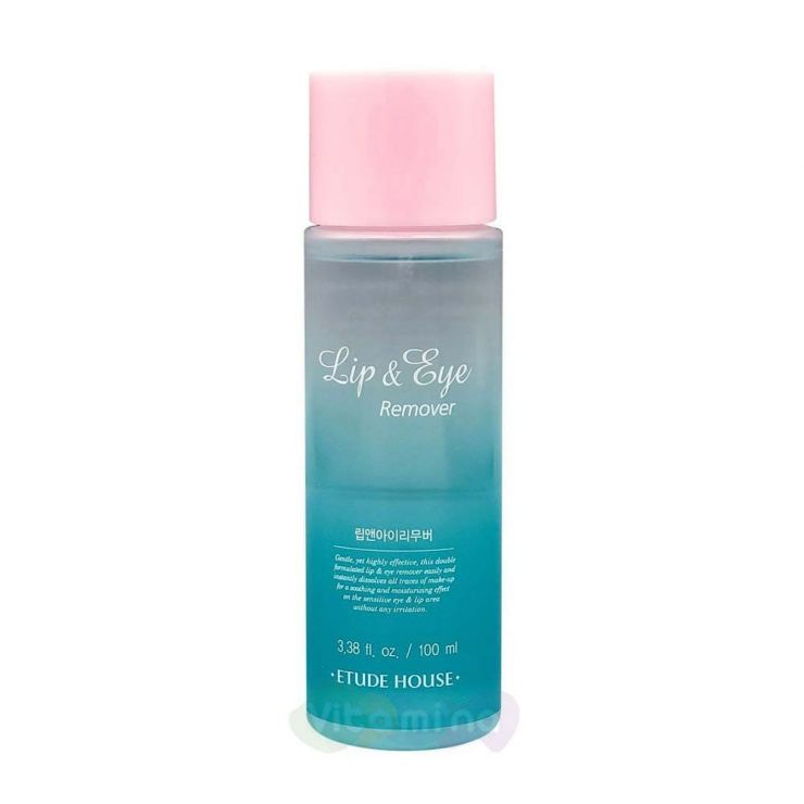 Etude House Двухфазное средство для снятия макияжа с глаз и губ Lip & Eye Remover, 100 мл