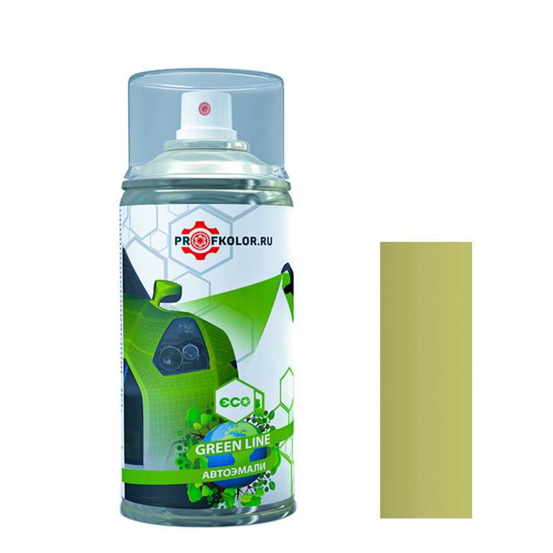 Код краски по VIN номеру на Mitsubishi - MIT1018, CMY10011, Y11. Название цвета краски - Light Yellow