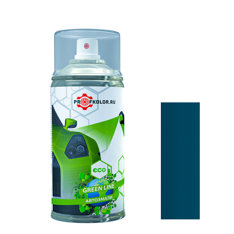 Код краски по VIN номеру на Mitsubishi - MIT5031, TJ7. Название цвета краски - Green Blue