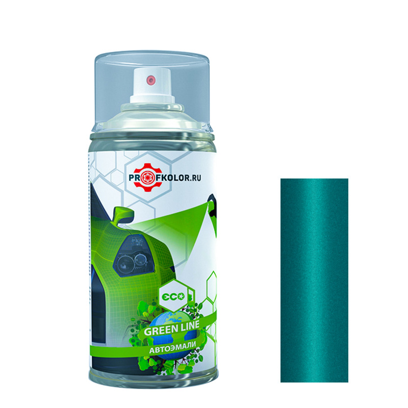 Код краски по VIN номеру на Nissan - NISFAC, BFAC, FAC. Название цвета краски - Greenish Blue