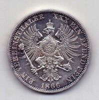1 талер 1866 Пруссия UNC Победа над Австрией