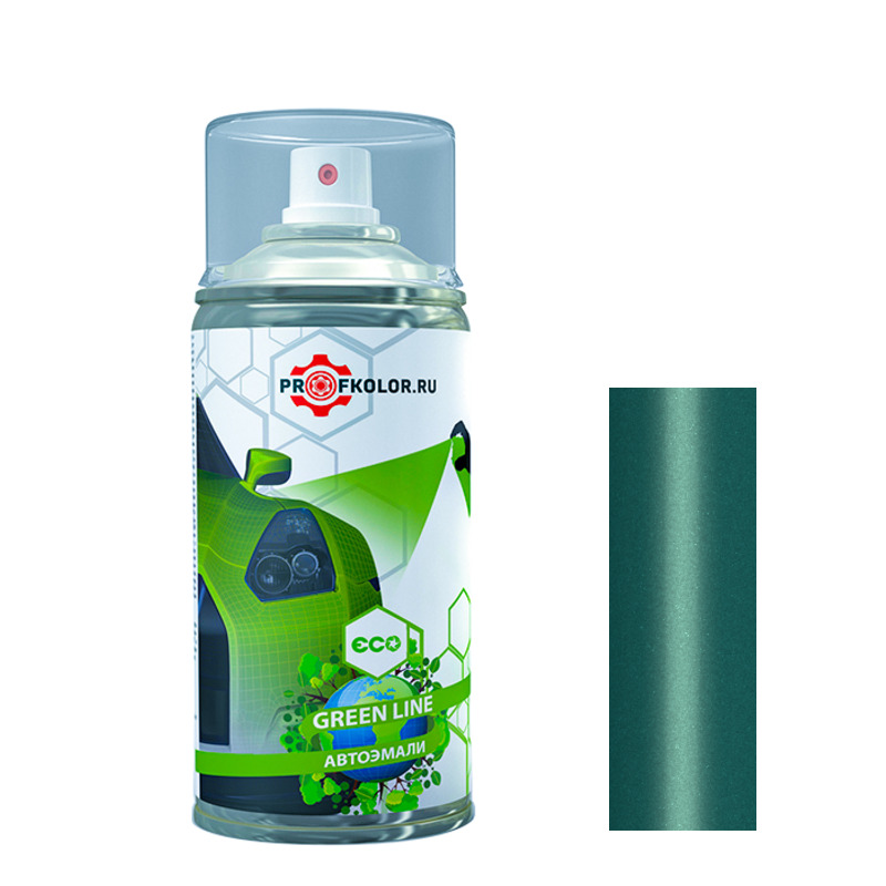 Код краски по VIN номеру на Renault - R9501, F92, 65172. Название цвета краски - Vert Motu