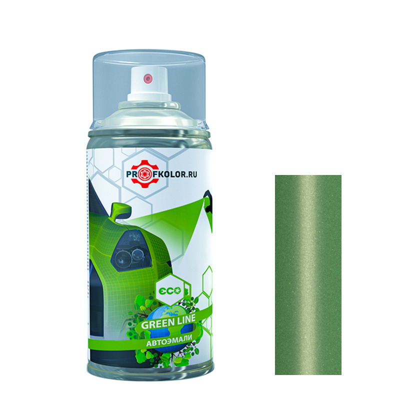 Код краски по VIN номеру на Subaru - SUB9619, 57M. Название цвета краски - Luminous Green