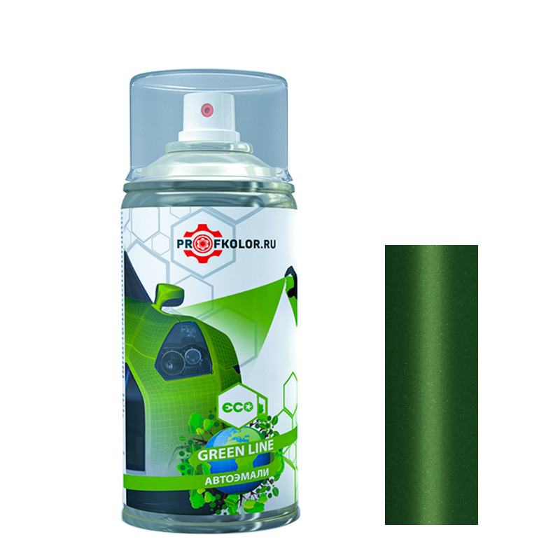 Код краски по VIN номеру на Toyota - TOY6U1, 6U1. Название цвета краски - Green