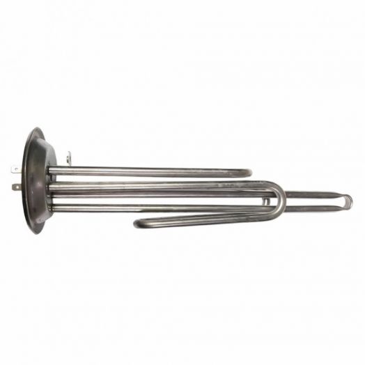 ТЭН RF 2000W(700+1300), ИТА, нерж, O92, М6, клеммы под разъем, L285мм, 220V