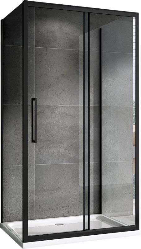 Душевой уголок ABBER Schwarzer Diamant AG30120BH-S70B-S70B 120x70