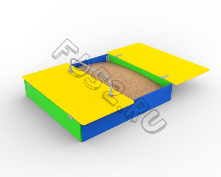 Песочница с крышкой	 351.04  исп.1