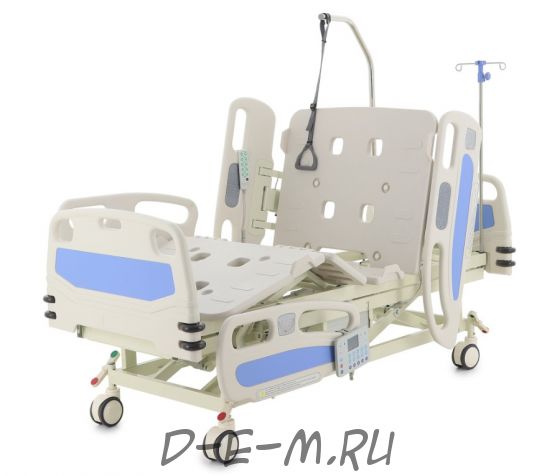 Кровать электрическая Med-Mos DB-2 (MЕ-4059П-02) (7 функций) со встроенными панелями управления в боковых ограждениях