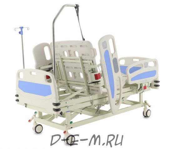 Кровать электрическая Med-Mos DB-2 (MЕ-4059П) (7 функций) со встроенными панелями управления в боковых ограждениях