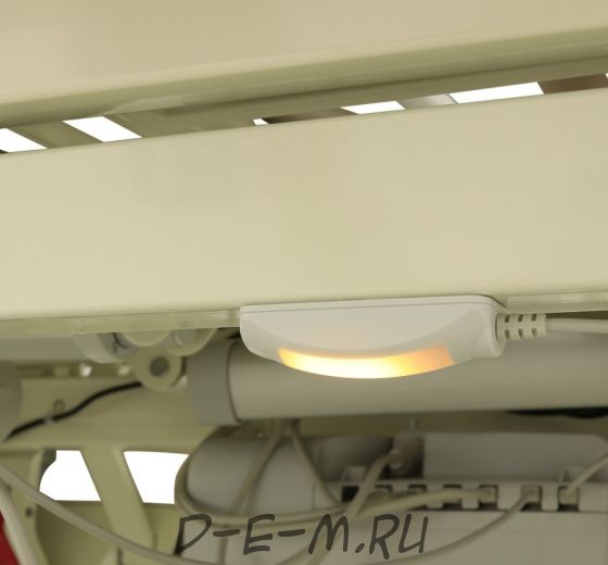 Кровать электрическая Med-Mos DB-2 (MЕ-4059П) (7 функций) со встроенными панелями управления в боковых ограждениях
