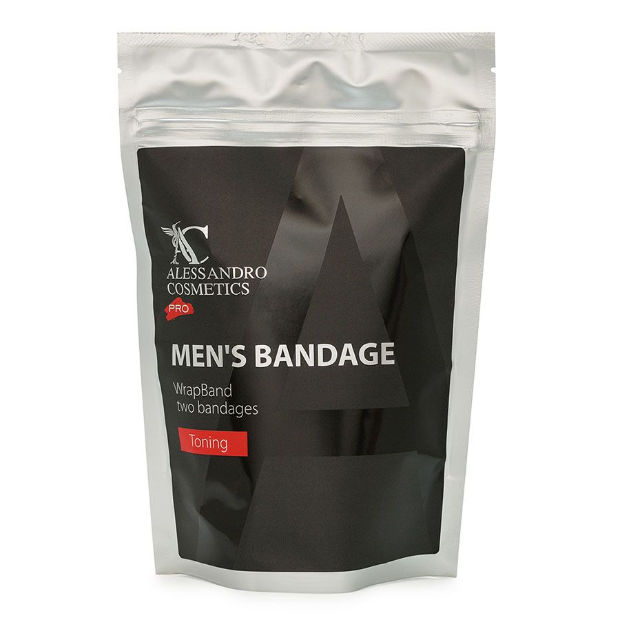 Мужское Бандажное обертывание MENS BANDAGE ALESSANDRO COSMETICS бинты для обертывания