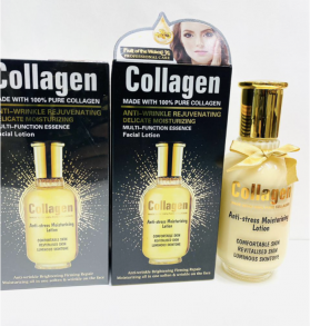 Увлажняющий лосьон для лица Wokali Collagen Anty Stress Moisturising Lotion 160мл