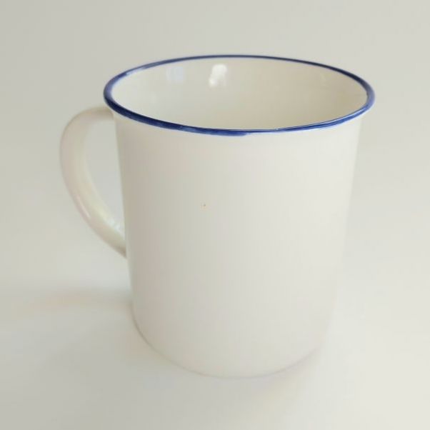Кружка Nostalgie с синим ободком