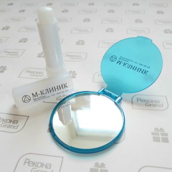 Помады с логотипом М-клиник