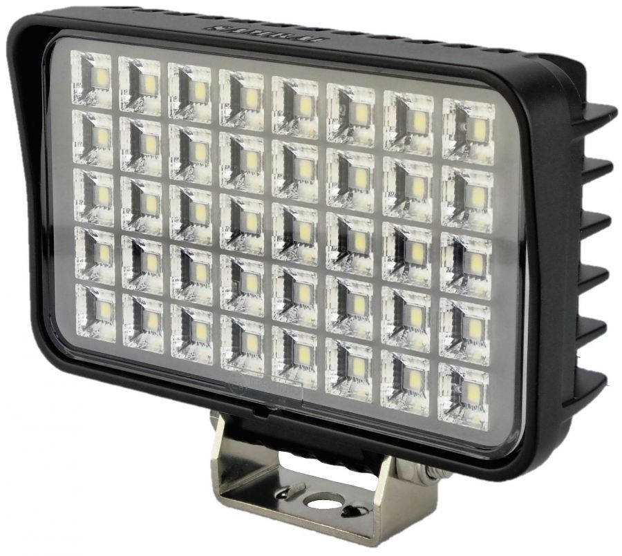 Рабочая светодиодная фара 40 Ватт 40 led Osram ближнего света 12-24 вольт ip68 PRO series прямоугольная