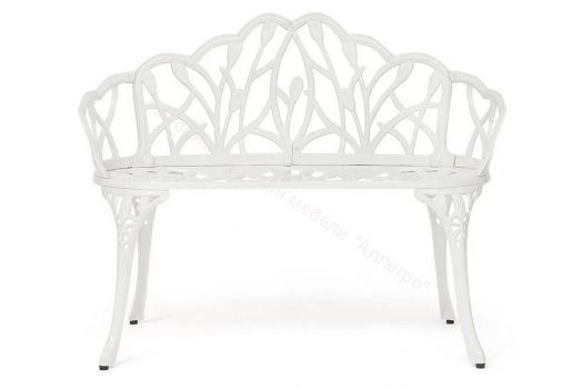 Скамья Secret De Maison Strauss (Штраус) алюминиевый сплав, butter white