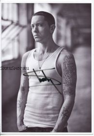 Автограф: Эминем / Eminem. Маршалл Брюс Мэтерс III