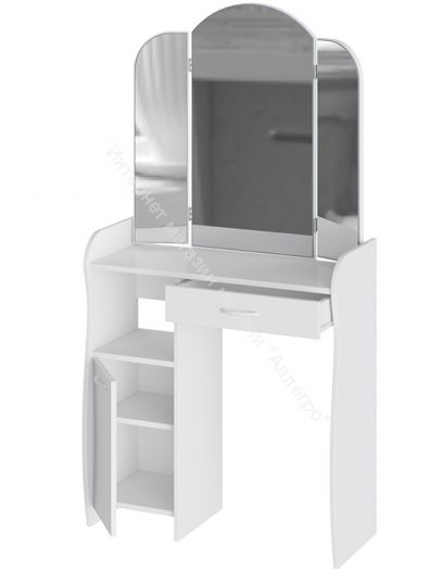 Туалетный столик "София" Т1 (Белый/Белый)