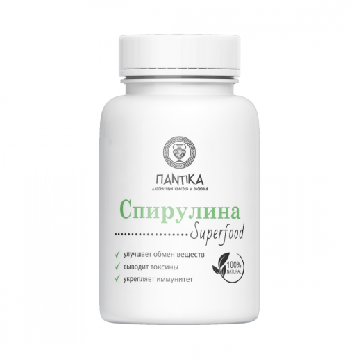 Спирулина superfood 75таб по 0,4г
