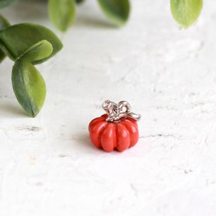 Подвеска металлическая - Тыковка малышка, 1 см