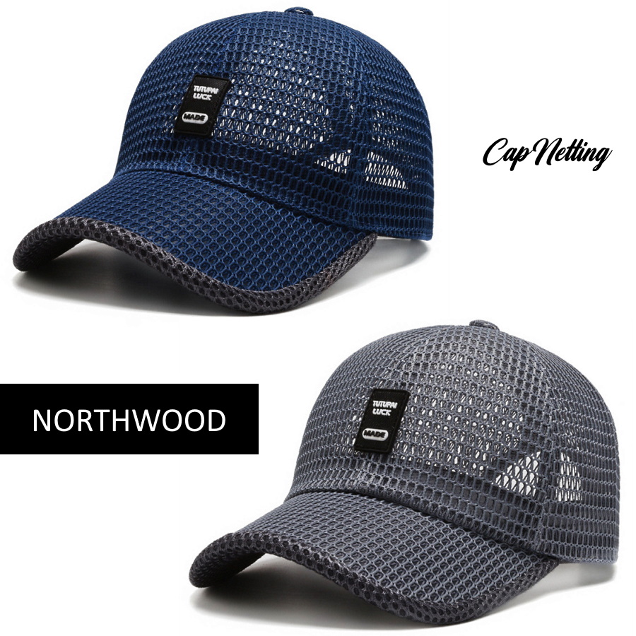 Бейсболка NORTHWOOD NET BU-GR / сетка