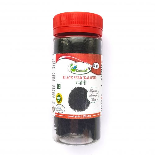 Калонджи (Черный тмин) целый | Kalonji/Black seeds| 50 г | Karmeshu