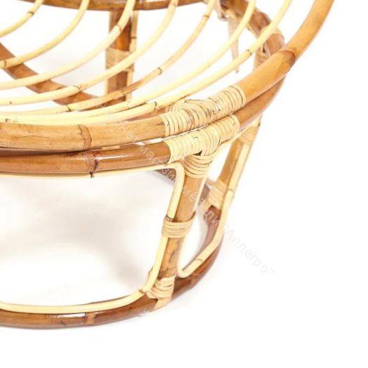 23/01 Матрац для кресла "Папасан" ткань, оранжевый, С 23