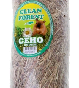 Сено луговое Clean Forest 400г