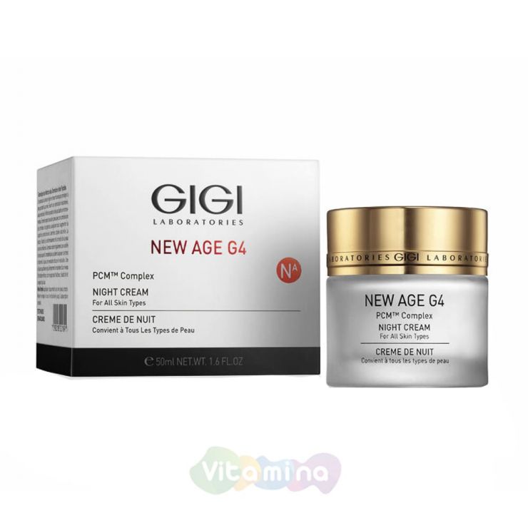 GIGI Крем ночной New Age G4 Night Cream, 50 мл