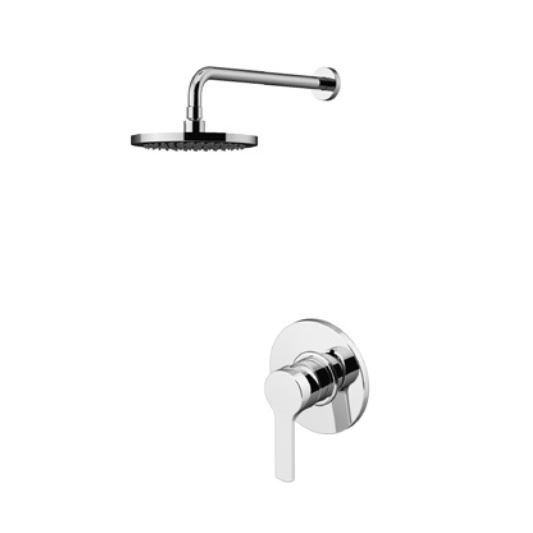 Изображение Смеситель для душа встраиваемый с верхним душем Gattoni H2OMIX5000 KTH530/PD