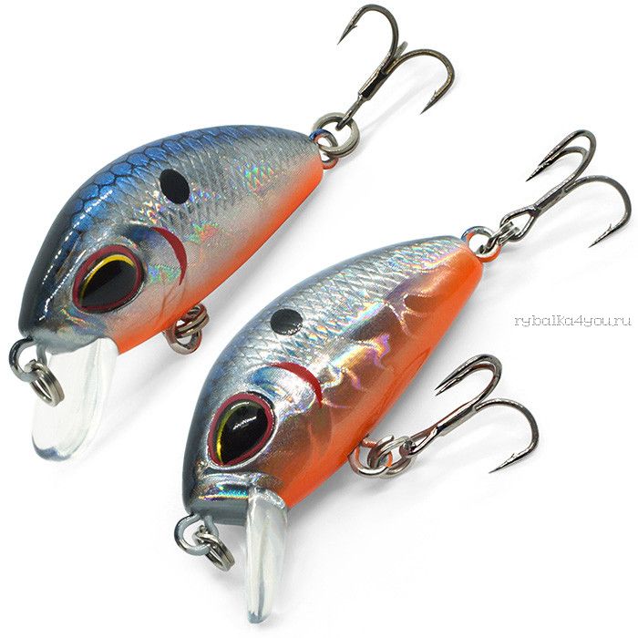 Воблер Kosadaka L-Minnow XS 33S 3,3 см / 3,1 г / заглубление 0 м / цвет: GTC