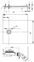 Душевой поддон Salini Oasi 120321MRF 90x90 схема 3