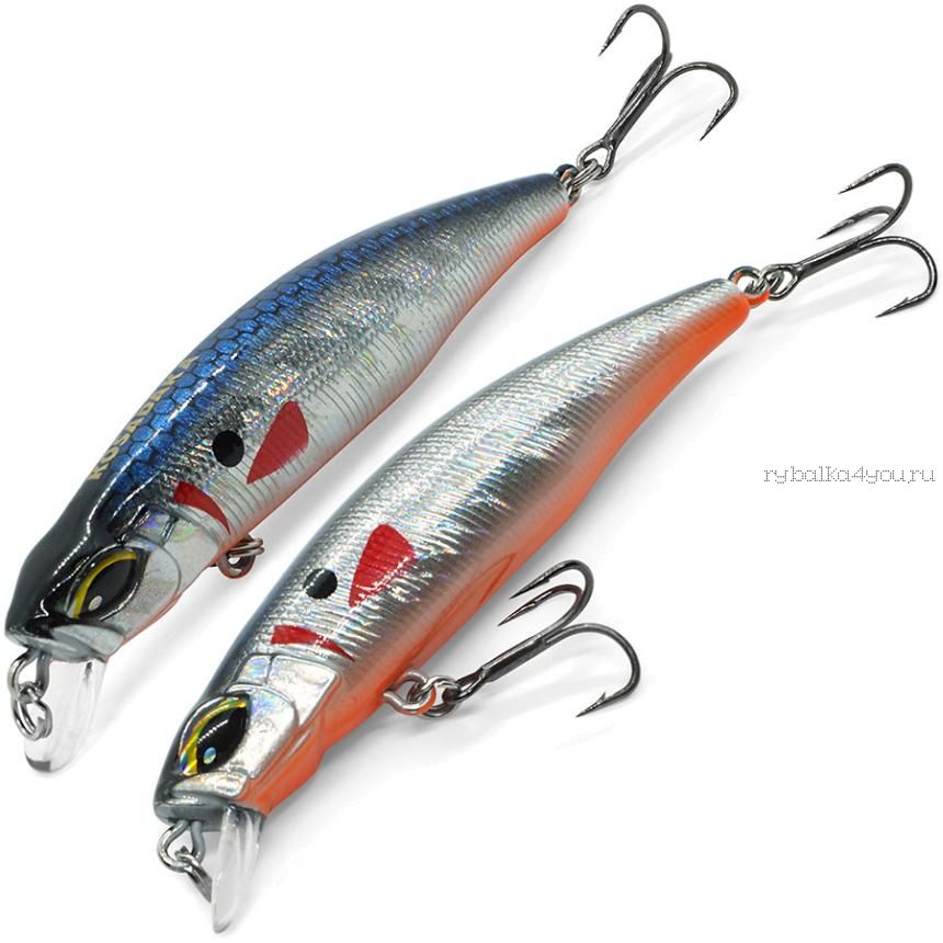 Воблер Kosadaka Tide Minnow XS 75F 7,5 см / 7,7 г / заглубление от 0,2 до 0,5 м / цвет: GTC