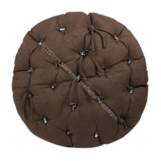 23/01 Матрац для кресла "Папасан" ткань, коричневый, 3М7-147
