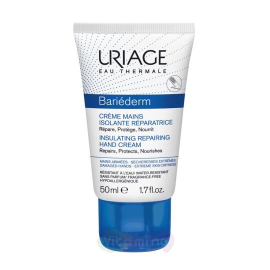 Uriage Bariederm Крем для рук изолирующий восстанавливающий, 50 мл
