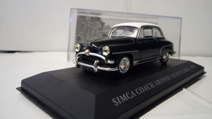 Simca Coach Aronde Grande Large 1955 Taxi  (IXO-ALTAYA) 1/43