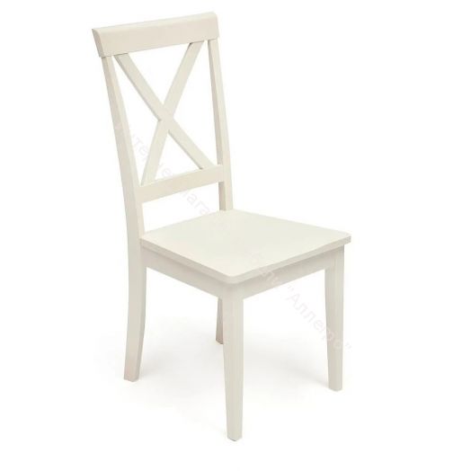 Стул GOLFI (Гольфи) дерево гевея/мдф, pure white (402)