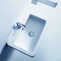 Асимметричная раковина Kerasan Inka Project Outlet 324 схема 2