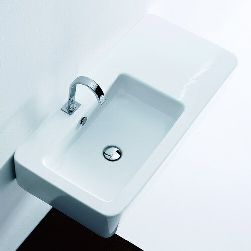 Асимметричная раковина Kerasan Inka Project Outlet 324 схема 4