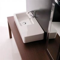 Асимметричная раковина Kerasan Inka Project Outlet 324 схема 5