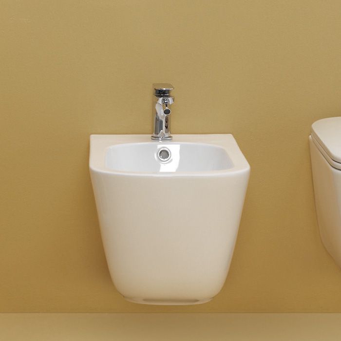 Изображение Подвесное биде Kerasan Tribeca  с шумоизоляционной пластиной WB9N 512501