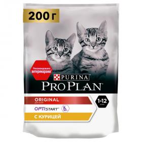 Сухой корм для котят Pro Plan Original Kitten с курицей