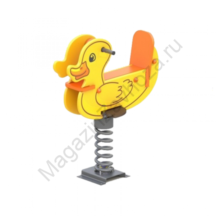 Качалка на пружине Уточка
