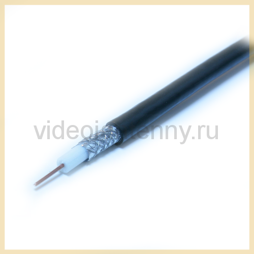 Кабель РК 75-4,9-312А (RG-6), Черный