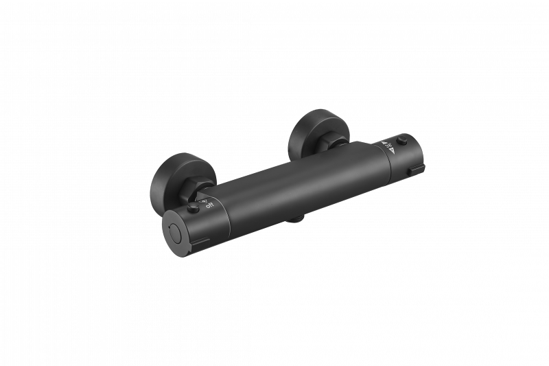 Термостатический смеситель ESKO для душа Mikros, арт.T3080 Black